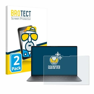 Image of brotect Screen Protector Anti Glare compatible with Dell XPS 13 9345 (2 Pack) Matte, Fingerprint Protection Film