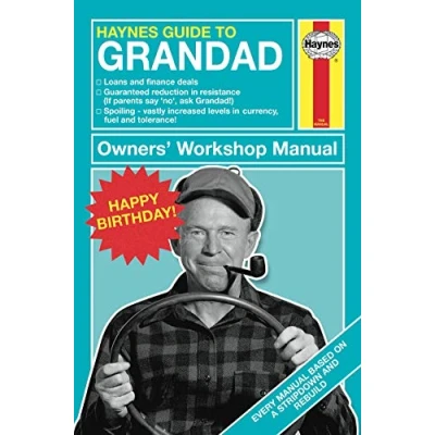 Image of Grandad Happy Birthday Card, Greetings Cards Funny