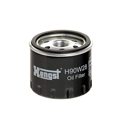 Image of 1493100000 Oil Filter HENGST H90W28 M20x1,5 Spin on FIAT: 500 Hatchback, Panda III C Convertible, ALFA ROMEO: 147, GT