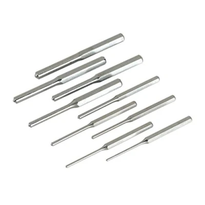 Image of Sealey Premier Roll Pin Punch Set 9pc 1/8 1/2&quot; Imperial