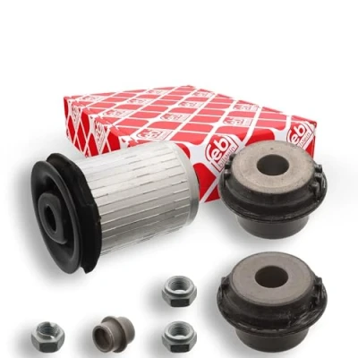 Image of 2203309807, A2203309807 Arm Bushes FEBI BILSTEIN 100929 both sides, Lower, Front Axle Left, Right 120mm Elastomer