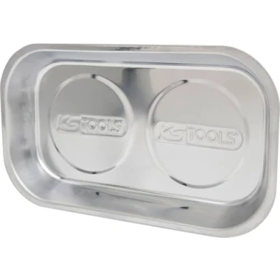 Image of KS Tools 800.0151 Stainless steel magnetic tray, 140x240mm