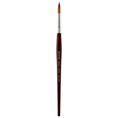 Image of Escoda Short Handle Artist Watercolor Brush:, Synthetic Sable, Round, Size 3/0