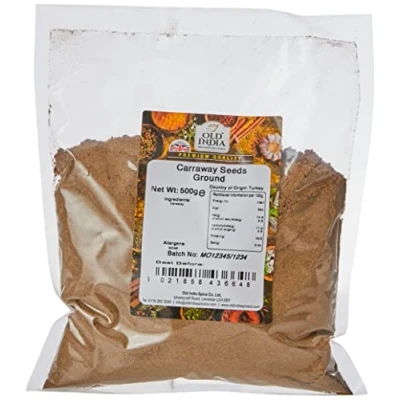 Image of Old India Carraway Seeds Ground 500g