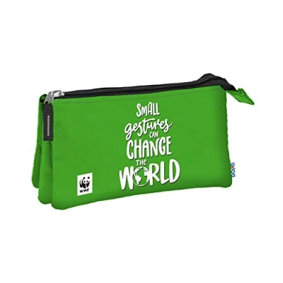 Image of Triple Pencil case Santoro WWF World