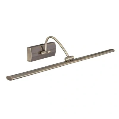 Image of LED Picture Wall Light Antique Brass