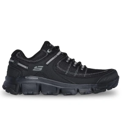 Image of Skechers Women&#039;s Summits at Artists Bluff Sneaker, Black, 5 UK