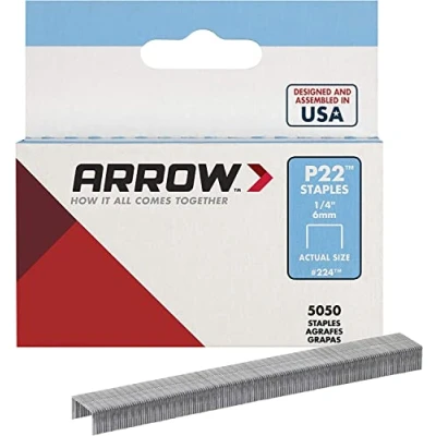 Image of Arrow P22 Staples Box 5000 1/4in