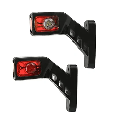 Image of Etomvoop 2X 12V 24V LED Side Marker Lights Lamps Three color edge Waterproof Blinker Clearance for Car Trailer Truck Camper