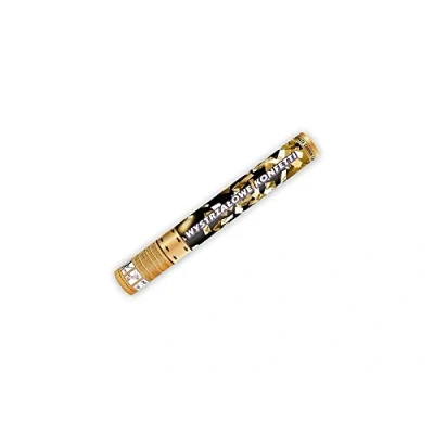 Image of 10 x Confetti 40 cm All Colour Rain Cannon Shooter Bombs Party Poppers Wedding Birthday Gold