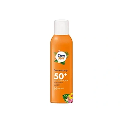 Image of Cien Sun Protection Spray Moisturiser with Vitamin E, SPF 50+, Very High, 150 ml