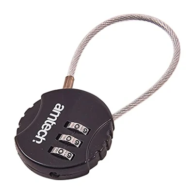 Image of Amtech T1154 Combination Cable Lock