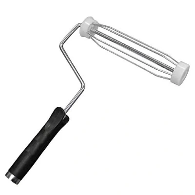 Image of Faithfull Tools FAIRFRAMEPLA RFRAMEPLA Plastic Handle Roller Frame 230 x 44mm (9 1.3/4in), Clear