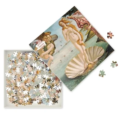 Image of Adult Jigsaw Puzzle Sandro Botticelli: The Birth of Venus: 1000 piece Puzzles