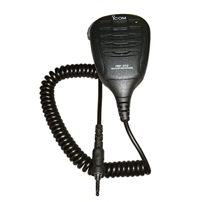 Image of Icom HM 213 Waterproof Floating Speaker/Microphone, Black, One Size