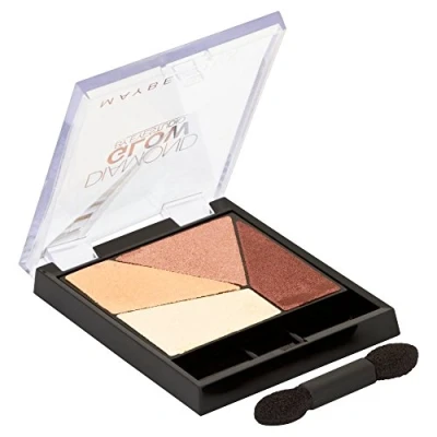 Image of Maybelline Eyestudio Diamond Glow Eyeshadow 02 Coral Drama