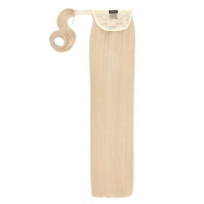 Image of Lullabellz Grande Straight Wraparound Pony, 26 Inch Length, Light Golden Blonde