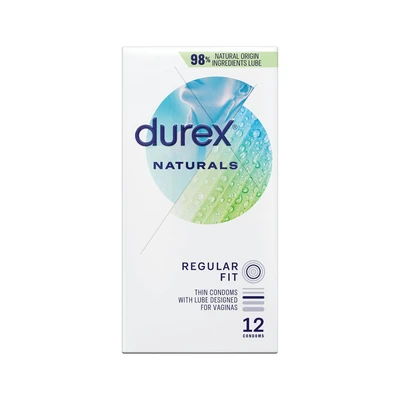 Image of Durex Naturals Thin Condoms (Pack of 12) 3203265