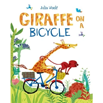 Image of Giraffe on a Bicycle