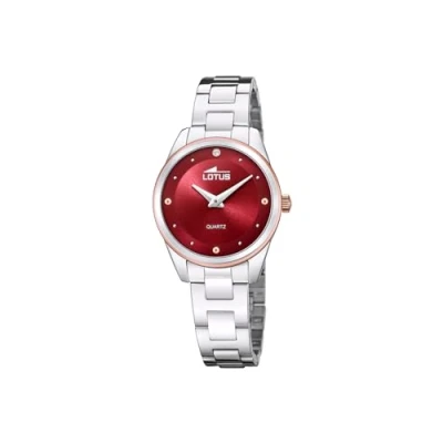 Image of Lotus Women&#039;s Analogue Quartz Watch with Stainless Steel Strap 18795/6