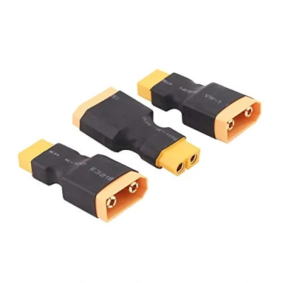 Image of OliRC 3pcs XT90 Male to XT60 Female RC Connector Converter Adapter for LiPo Electric Quad/ESC(C85 3)