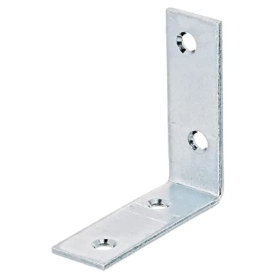 Image of Elbow Connector 60 x 20 mm / 40 STK. Oberflaeche: galvanisch Gelb verzinkt