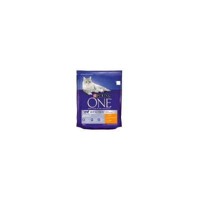 Image of Purina ONE Adult Dry Cat Food Chicken and Wholegrains 800g (Pack of 4)