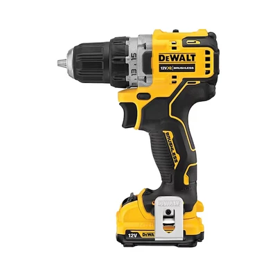 Image of DeWALT DCD701D2 GB XR Keyless 12v Cordless Drill Driver kit with 2 x Batterys Charger and TSTAK Kitbox