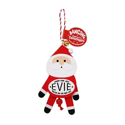 Image of History &amp; Heraldry Personalised Dancing Christmas tree Decorations (Evie)