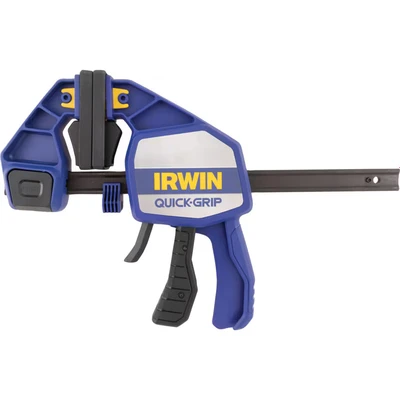 Image of IRWIN QUICK GRIP Heavy Duty One Handed Bar Clamp / Spreader, 6&quot; 150mm, 10505942