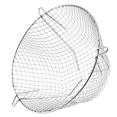 Image of SPARES2GO Universal Stainless Steel Terminal Guard Round Boiler Flue Cage (11&#039;&#039; / 280mm)