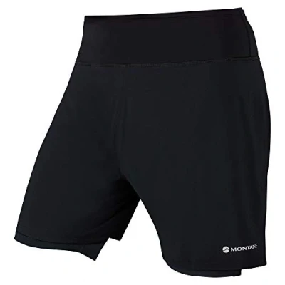 Image of Montane Mens Dragon Twin Skin Shorts Black XL