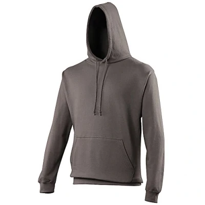 Image of AWDis Just Hoods College Hoodie Unisex Steel Grey XL