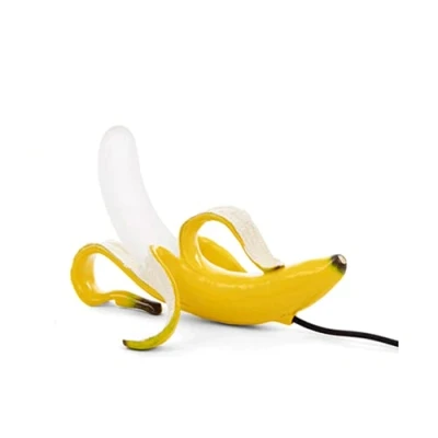 Image of ausuky Banana Table Lamps Modern Creative Design Bedside Lighting Bedroom LED Desk Lamp (Sitting Posture)