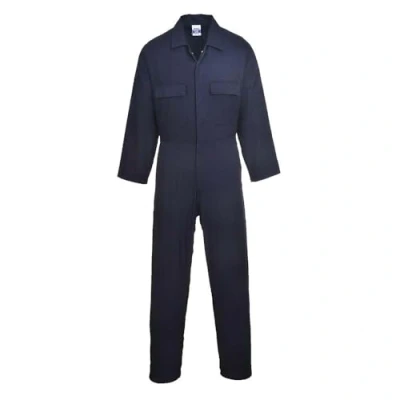 Image of Euro Work Cotton Coverall (Navy T) Small