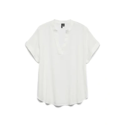 Image of VERO MODA Women&#039;s Vmbeauty Ss Top Ga Noos, Snow White, S
