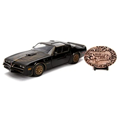 Image of Jada JA30998 Hollywood Rides 1:24 Smokey Firebird with Bandit Belt Buckle