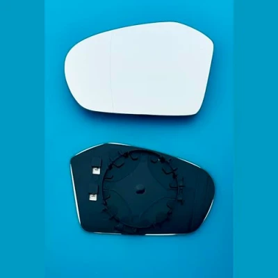 Image of Fits to MERCEDES B CLASSE(2004 2009) Heated Base Convex Wing Mirror Glass Left Hand Passenger Side