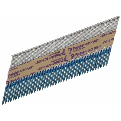 Image of TIMCO Paslode 3.1 x 63mm Ring GalvPlus Nail Fuel Pack for 2200 + 2 Cell