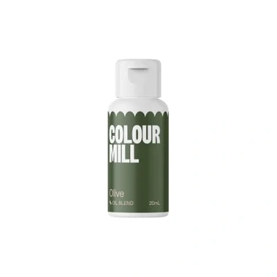 Image of Colour Mill Oil Based Food Colouring Olive Next Generation for Baking, Decorating, Icing and Cooking Dye DIY Slime Crafts Making 20 ml