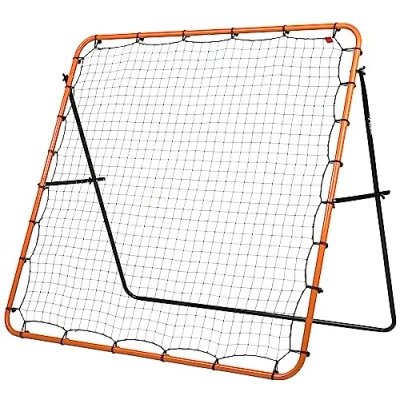 Image of Stiga Unisex Kicker 150 Football Rebounder, Orange/Black, X EU