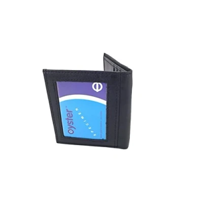 Image of MSZSA Soft Leather Bus Pass Oyster Credit Card Travel Wallet Holder Pouch