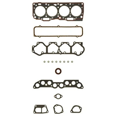 Image of 5882262, 5888262, 5890646, 5892411 Gasket Set, cylinder head AJUSA 52059800 with gasket, valve stem seals FIBERMAX