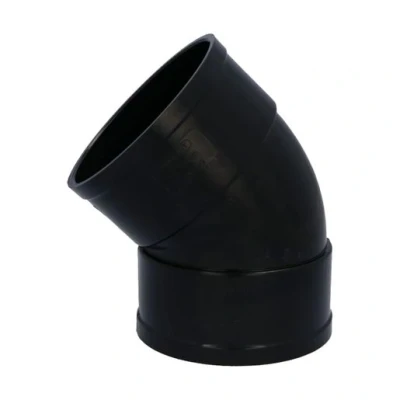 Image of Davant Solvent Soil 135 Double Socket Bend 110mm Black