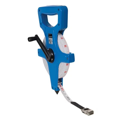 Image of Silverline Open Reel Surveyors Tape 30m / 100ft x 13mm