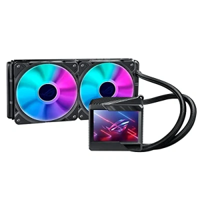 Image of ROG Ryujin II 240 ARGB All in one Liquid CPU Cooler with 35&quot; LCD Display, Compatible Intel LGA 1700/1150/1151/1155/1156/1200/2066 and AMD AM4/TR4, Two Noctua iPPC 2000 PWM Radiator Fans