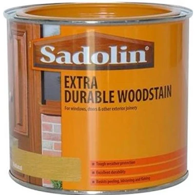 Image of Sadolin Extra Durable Woodstain Dark Palisander 0.5 L