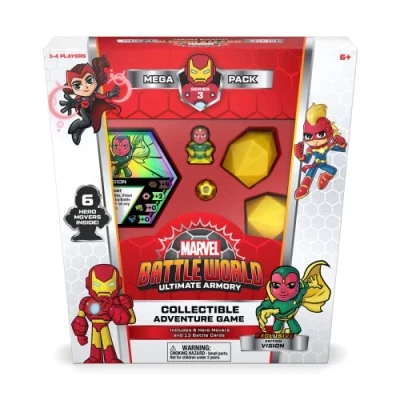 Image of Funko Marvel Battleworld: S3 Mega Pack Vision (Classic), One Size (60503)