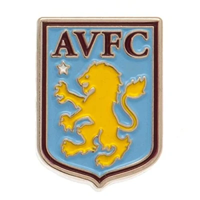 Image of Aston Villa Fc Crest Badge Claret One Size