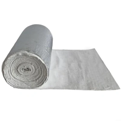 Image of Ceramic Fiber Cloth, Fiberglass Cloth Twill Weave Mat, 2mm Thick, Fireproof Blanket for Kilns and Furnace Doors